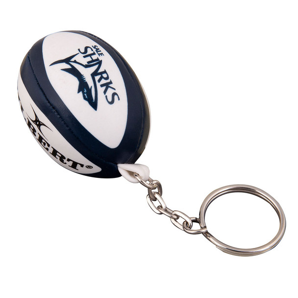 GILBERT sale sharks rugby ball key ring