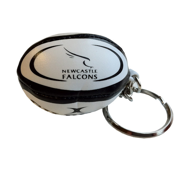 GILBERT newcastle falcons rugby ball key ring