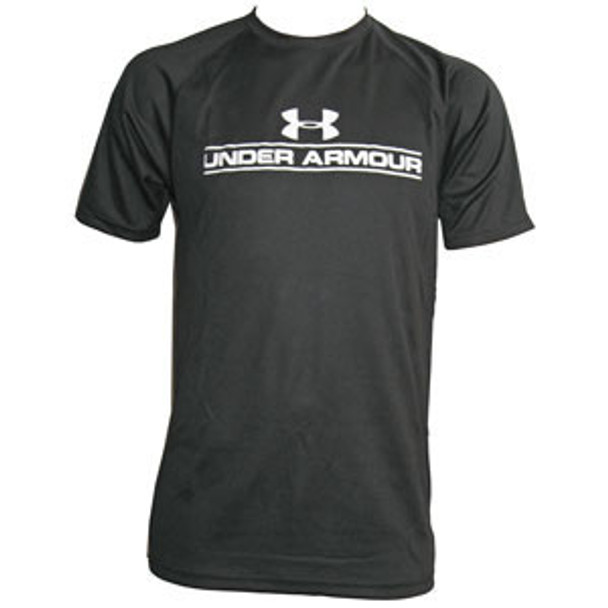 UNDER ARMOUR Stacked Logo Loose Tee [black]
