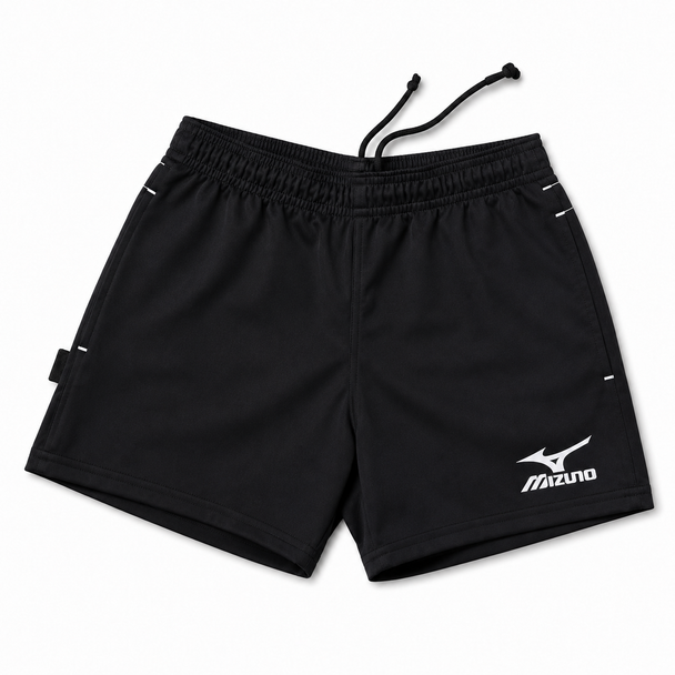 MIZUNO cotton rugby shorts [black]