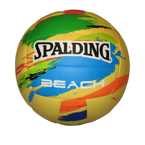Spalding Paint Splash Beach Volleyball [yellow]