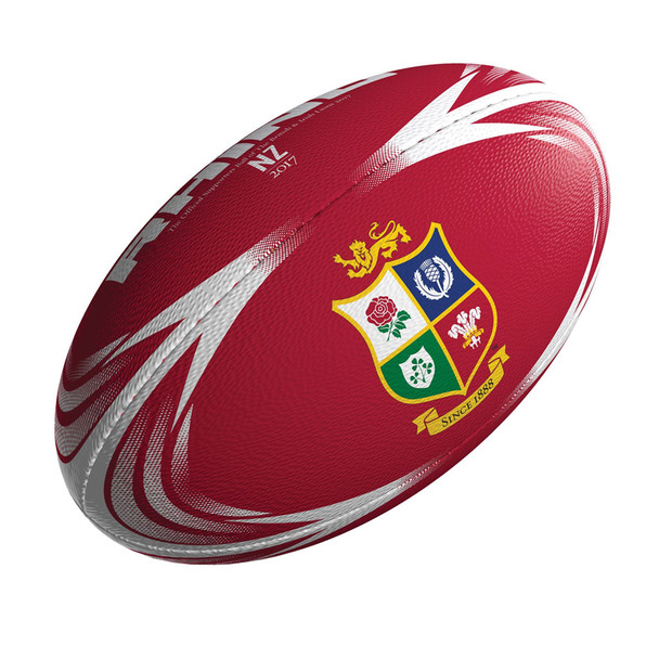 RHINO british lions supporter mini rugby ball [red]