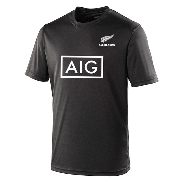 ALL BLACKS rugby performance t-shirt [black]