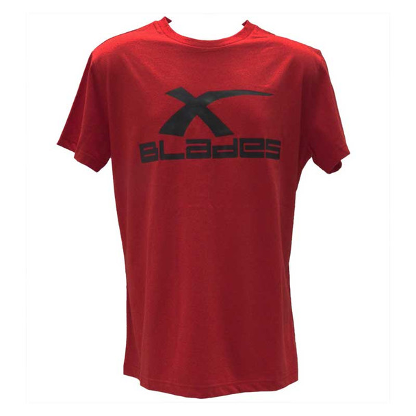 X-BLADES rugby logo t-shirt [red]