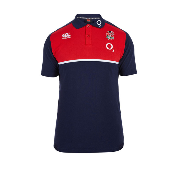 CCC England Rugby Cotton Training Polo [Navy]