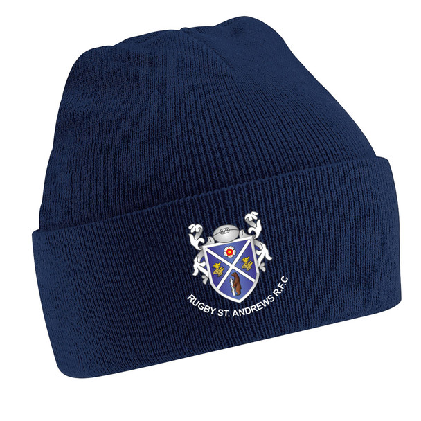 EGGCATCHER classic knitted turnover hat ST ANDREWS