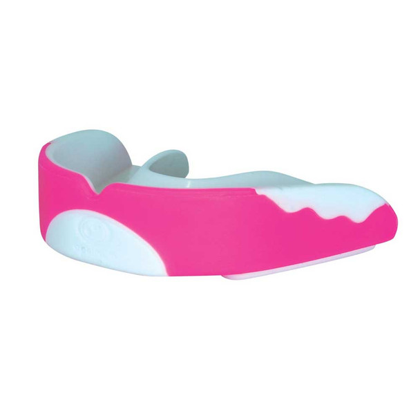 Optimum Velocity Rugby Mouthguard [pink/white]