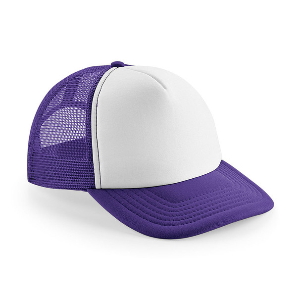 EGGCATCHER wollongong retro trucker cap [purple/white]