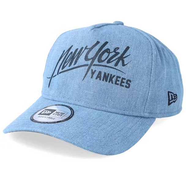 NEW ERA A Frame New York Yankees Baseball Adjustable cap [denim]