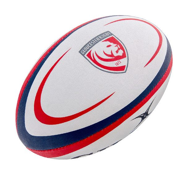 GILBERT gloucester lions mini rugby ball