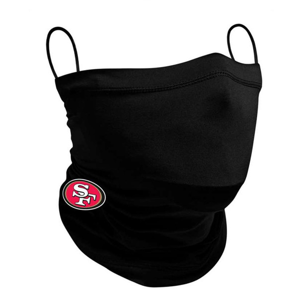 NEW ERA San Francisco 49ers NFL neck gaiter face mask [black]