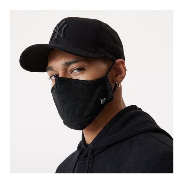 NEW ERA  face mask cover [black]