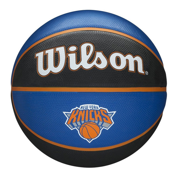 WILSON New York Knicks NBA team tribute basketball [blue/black]