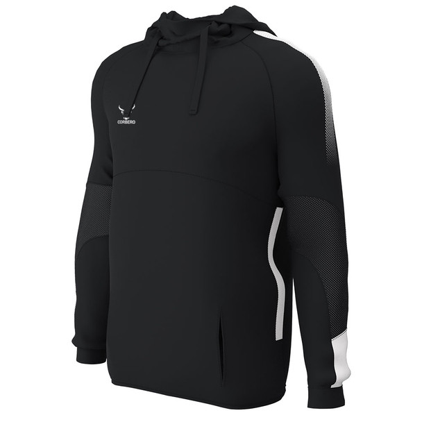 CORBERO pro poly hoodie [black/white]