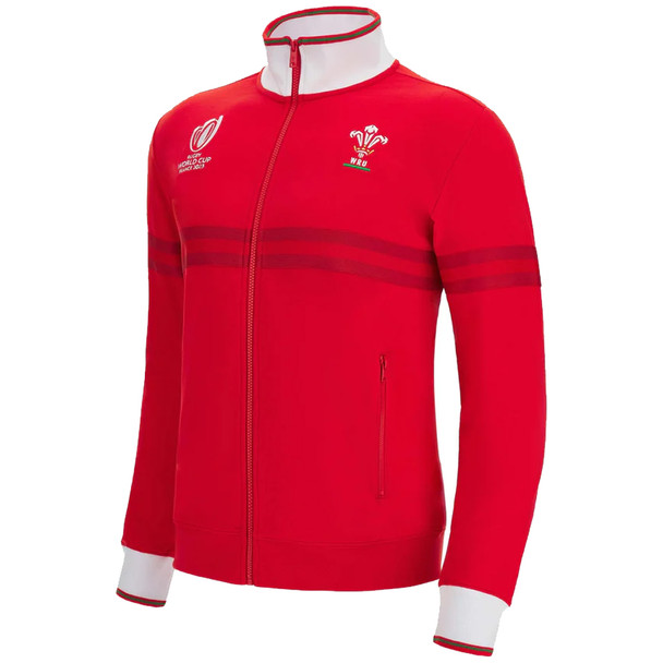 MACRON Wales Rugby World Cup 2023 Full Zip Sweatshirt [red]