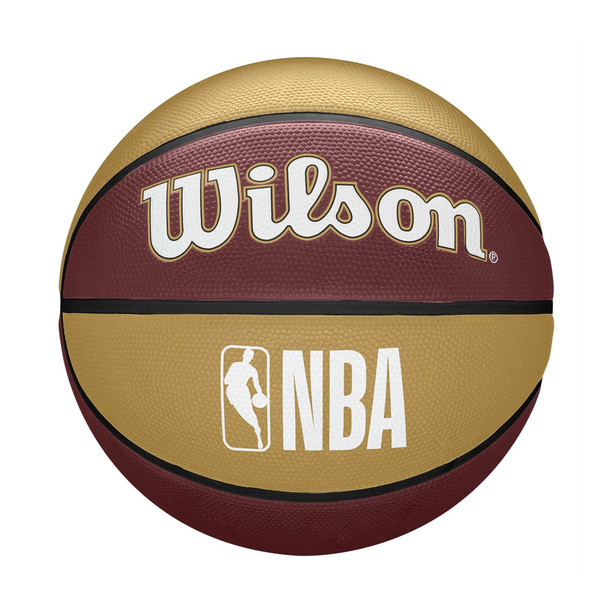 WILSON Cleveland Cavaliers NBA team tribute basketball size 7 [maroon/camel]