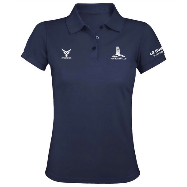 CORBERO prime womens polycotton polo TOR RUGBY CORBERO prime womens polycotton polo TOR RUGBY