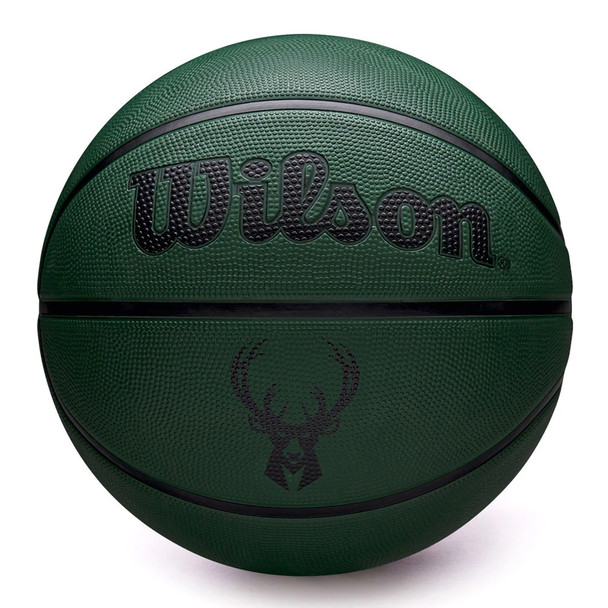 WILSON Milwaukee Bucks NBA team tribute solid basketball size 5 [green]