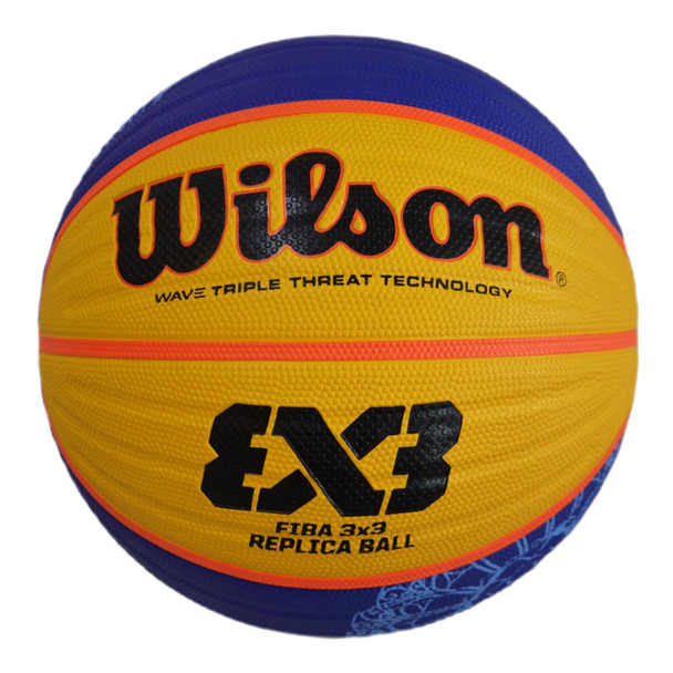 WILSON FIBA 3X3 official replica basketball Paris [blue/yellow]