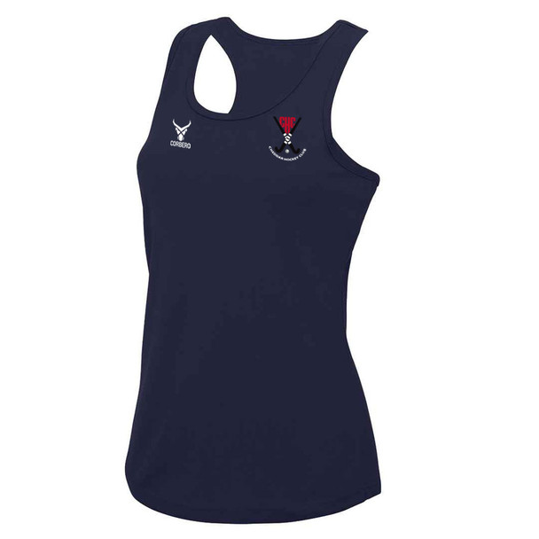 CORBERO ladies performance training cool vest [navy] CHEDDAR HOCKEY