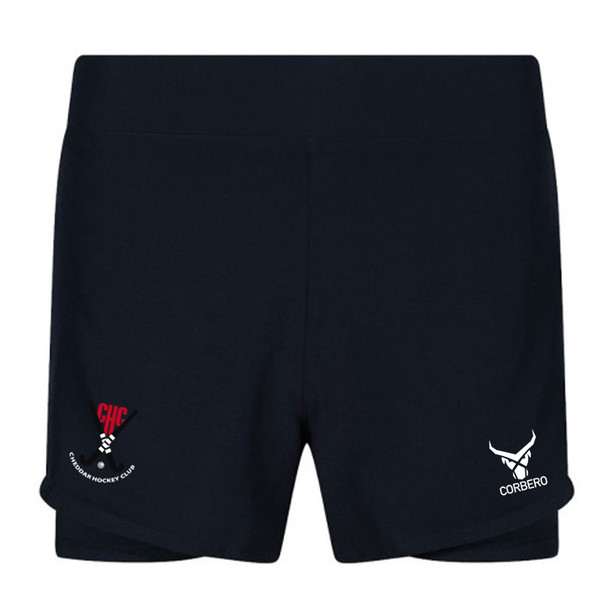 CORBERO club ladies 2in1 hockey shorts CHEDDAR HOCKEY CORBERO club ladies 2in1 hockey shorts CHEDDAR HOCKEY