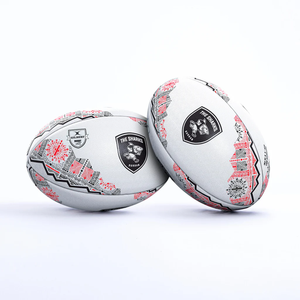 GILBERT Natal Sharks supporters rugby ball [size 5]