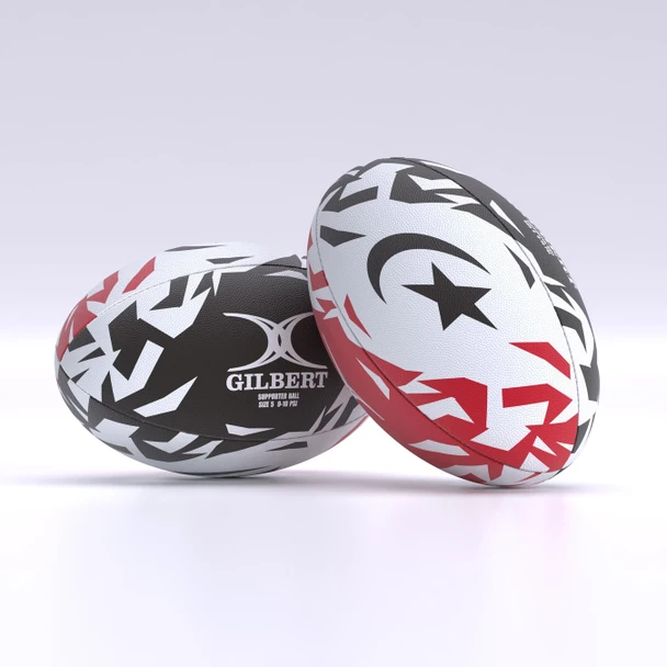 GILBERT Saracens supporter ball size 5