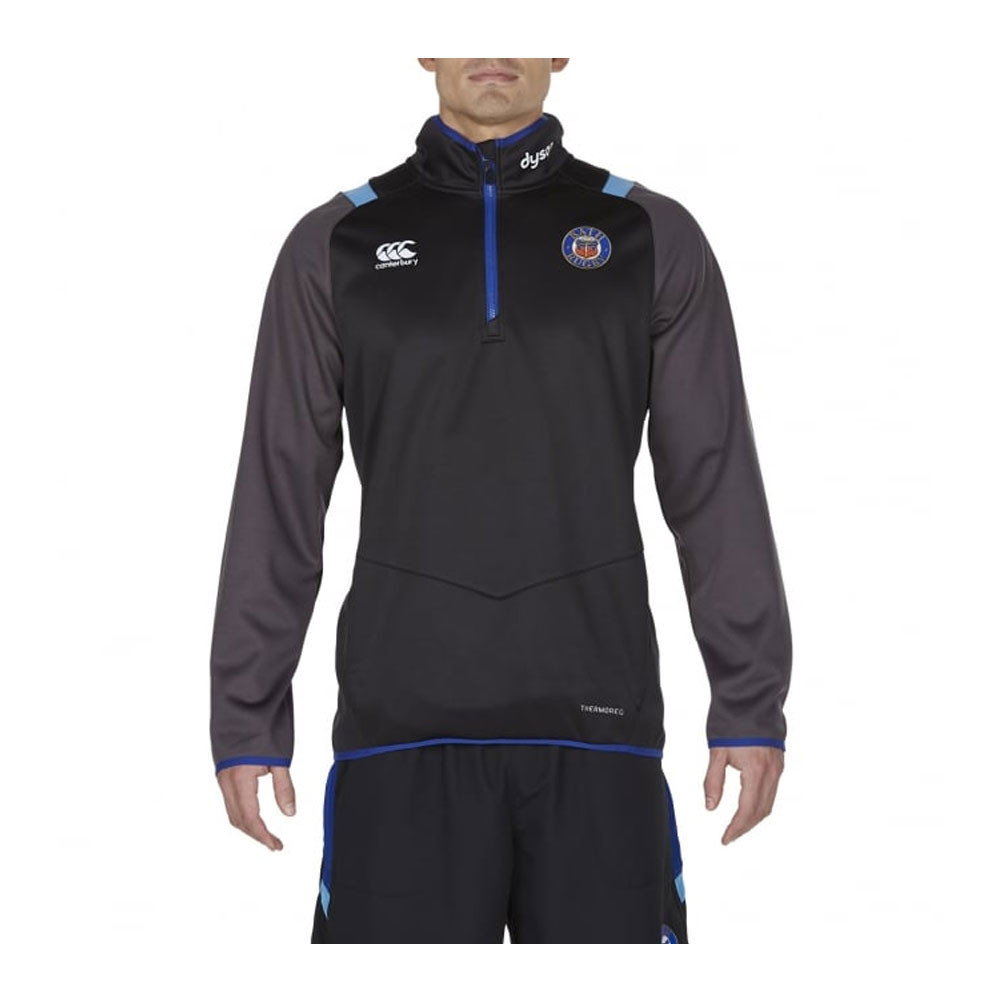 CCC Bath rugby thermoreg 1/4 zip top [tapshoe] image