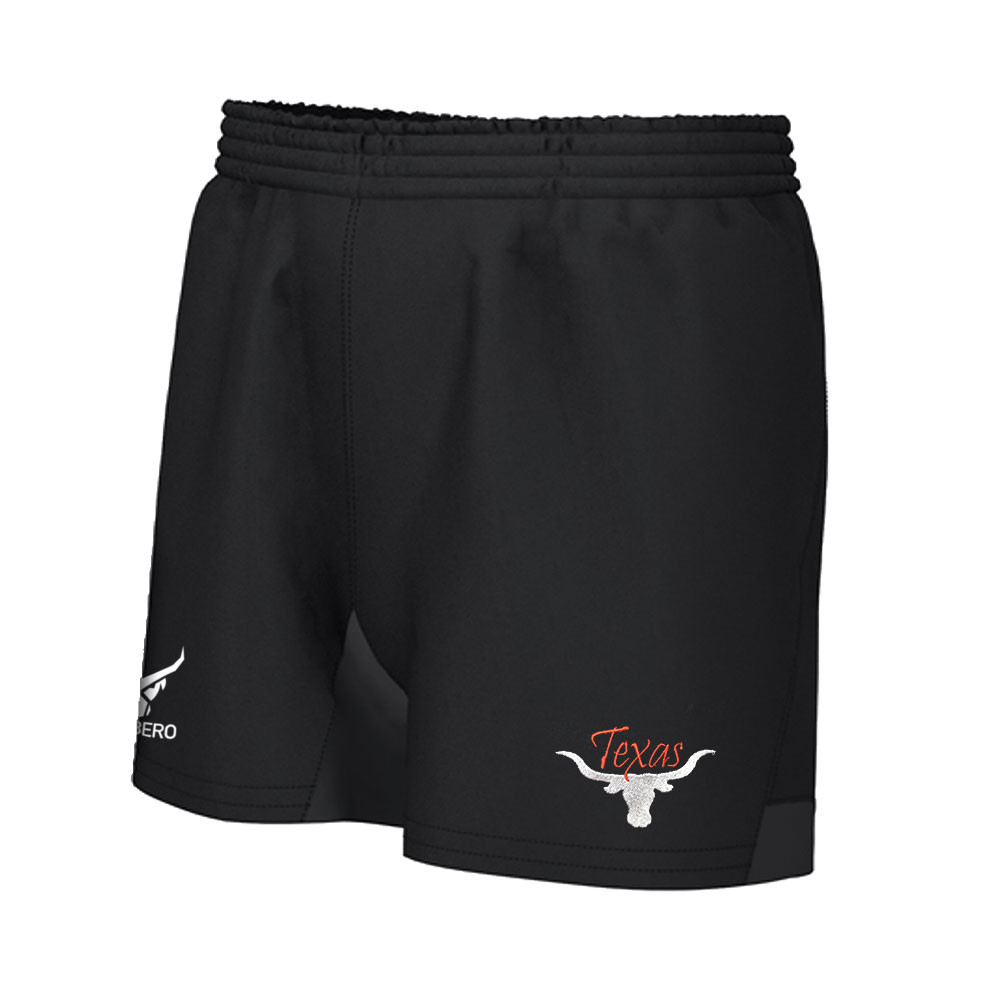 CORBERO tortuga pirates performance training rugby shorts [black] image