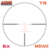4-16x44mm First Focal Plane Tactical Rifle Scope TR-MIL Reticle