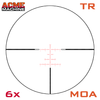 4-16x44mm First Focal Plane Hunting Rifle Scope TR-MOA Reticle