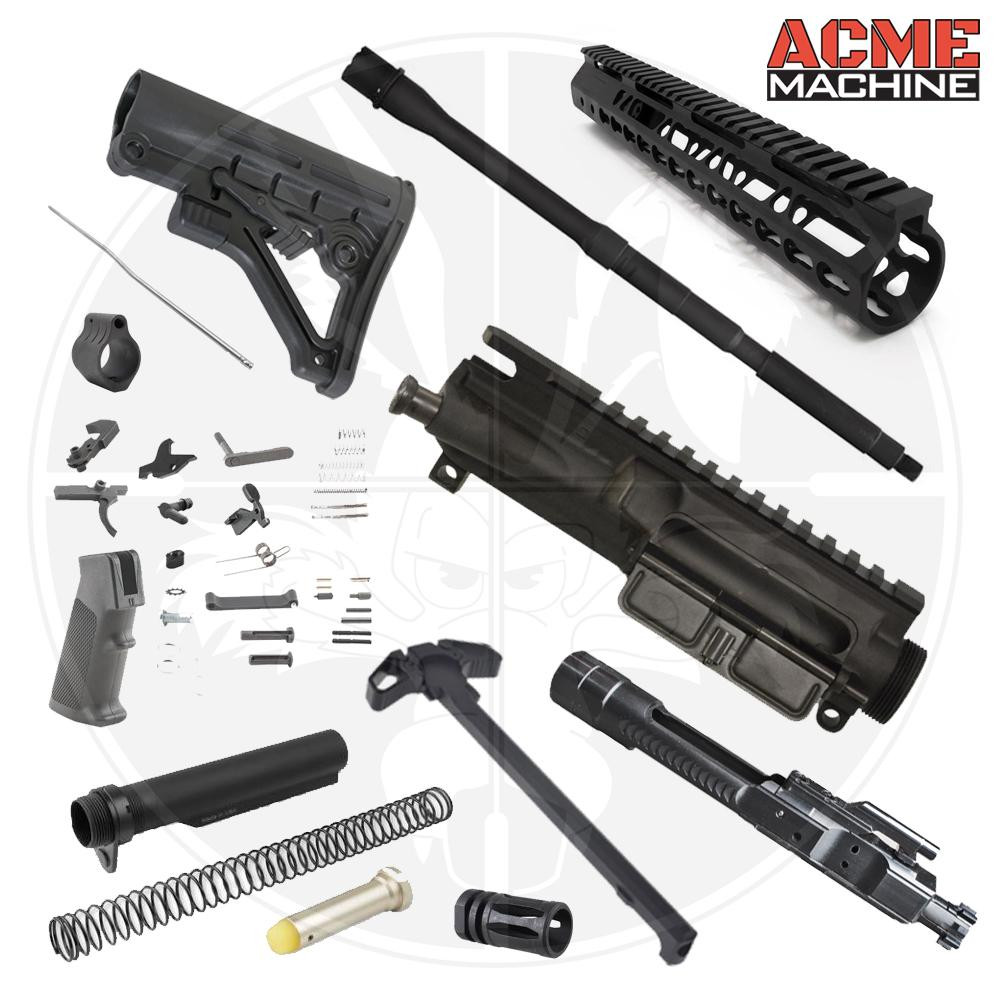 16" M4 5.56 Complete Rifle Build Kit - Minus Lower - ACME Machine