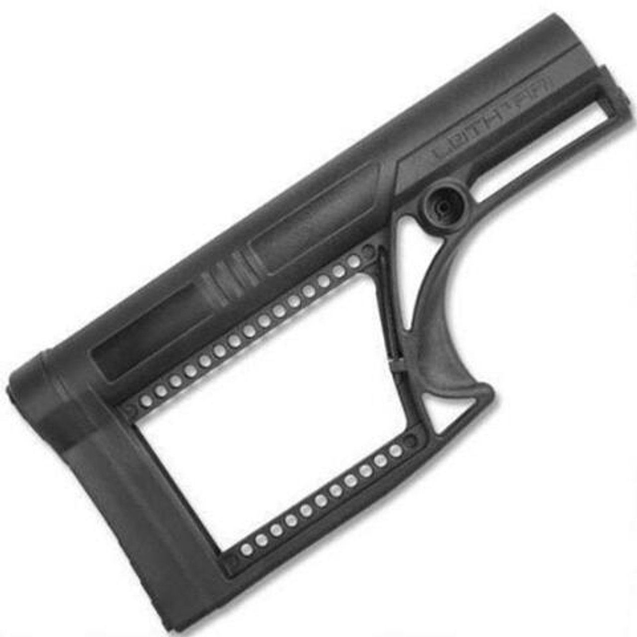 Luth-AR MBA-2 Skullaton Fixed Buttstock Black Fits AR-15/AR-10 