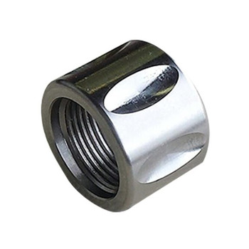 .578 x 28  Stainless Steel Fluted Thread Protector