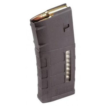 Magpul Windowed PMAG 25 DPMS LR 308/SR-25 Magazine, 25 Rounds, Gen M3, Black