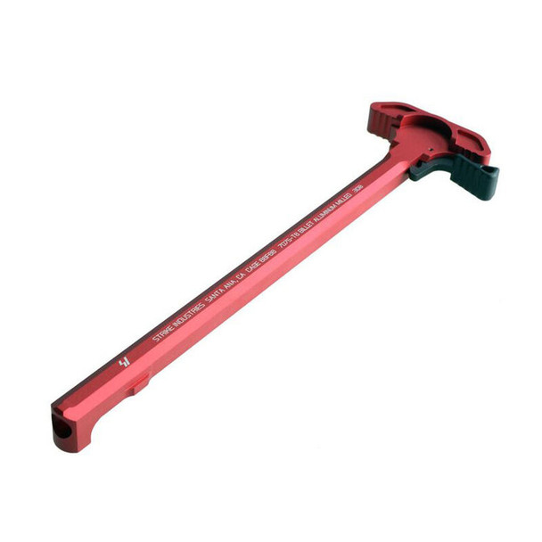 Strike Charging Handle with Extended Latch - Red