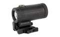 Image of Holosun ELITE TI MAGNIFER 3X FLIP & QR: Holosun Technologies HM3X, 3X Magnifier, Titanium, Black Finish, Quick Release Side Flip Mount, Absolute or Lower 1/3 Co-witness HM3XT