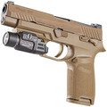 Image of Streamlight TLR-7 HL-X USB 1000 Lumen Black mounted on Sig P320 M17 FDE
