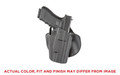 Image of SAFARILAND 578 GLS PRO-FIT WIDE FIT BLACK RH with Safariland 578 GLS
 Pro-Fit, Wide Frame Holster, Right Hand, Plain Black, Standard (Similar to GL17, 20, 37), Slide Paddle & Belt Loop, SafariSeven Material 578-750-411., ideal for various uses.