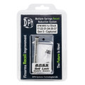 The system works due to the multi spring intricate rod (3 springs) and controls the functionality of the pistol and replace the stock recoil with out to change the configuration of the pistol. The longer Washer vs shorter offers heavy vs. lighter buffer effects.