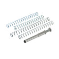 DPM Mechanical Recoil Reduction System for SIG SP2022 & SP2340 drop-in recoil rod replacement with selectable 1.0mm (9mm) and 1.05mm (.40 S&W) spring options. Reduces felt recoil, protects slide/frame, and improves follow-up speed. Lifetime warranty.