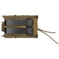 Image of High Speed Gear Double Decker TACO, Dual Magazine Pouch, Molle, Fits (1) Rifle Magazine and (1) Pistol Magazine, Hybrid Kydex and Nylon, Coyote Brown 11DD00CB with SKU: HSGI11DD00CB
  Our lightweight line of TACOs functions the same as the ori...