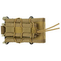 Image of High Speed Gear X2RP TACO, Dual Rifle Magazine Pouch, Molle, Fits Most Rifle Magazines, Single Pistol Magazine Pouch, Fits Most Pistols Magazines, Hybrid Kydex and Nylon, Coyote Brown 112RP0CB with HSGI X2RP TACO - Rifle & Pistol Magazine Pouc...