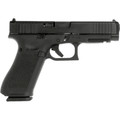 Image of GLOCK 47 M.O.S., Striker Fired, Semi-automatic, Polymer Frame Pistol Full Size, 9MM, 4.49" Barrel, Matte Finish, Black, Fixed Sights, Optics Ready, 10 Rounds, 3 Magazines, Comes With Glock OEM Adapter Plate 02 for Trijicon RMR Footprint PA475S...