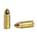 Magtech 9mm 115 Grain FMJ Ammo (9A) – reliable training and target shooting ammunition. 1135 fps muzzle velocity, reloadable brass, non-corrosive, smooth cycling, 50-round box.