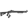 Mossberg 500 shotgun, 12 gauge, 28" barrel, VR, AccuChoke, 5-round capacity, wood stock.