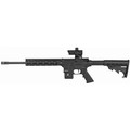 S&W M&P15-22 22LR 16", black, optics ready, red-green dot sight, M-LOK handguard.