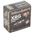 Sellier & Bellot XRG 40 S&W 130gr JHP pistol ammo with solid copper for defense.