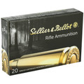 Sellier & Bellot 30-06 Springfield 180gr Soft Point rifle ammo for reliability.