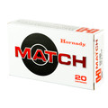 Hornady Match Ammunition 308 Win 168gr Boat Tail Hollow Point 20rd box
